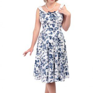 Collectif Maddison Toile Swing Dress L US10